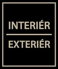 Použitelný v interiéru i exteriéru