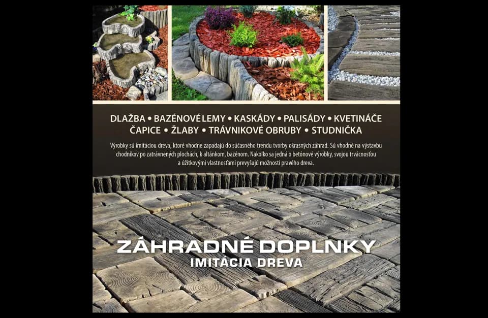 Leták Zahradní architektura