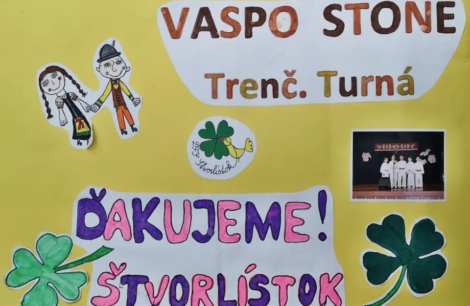 Aktivity základní školy v Trenčianské Turné